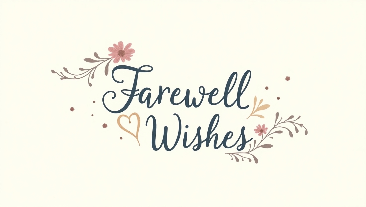 farewell wishes